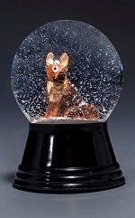 Dog - Small<br>Vienna Snow Globe